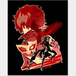 Protagonist Persona 5 Posters and Art